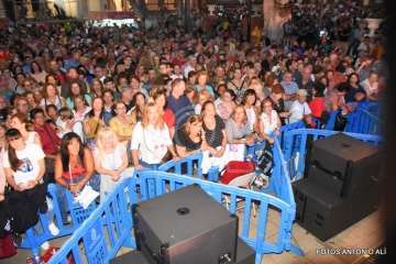 Concierto de José Vélez en Guía de Gran Canaria (Foto TA)
